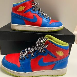 Nike Jordan 1 High OG ‘Racing Pack’ Size 6Y